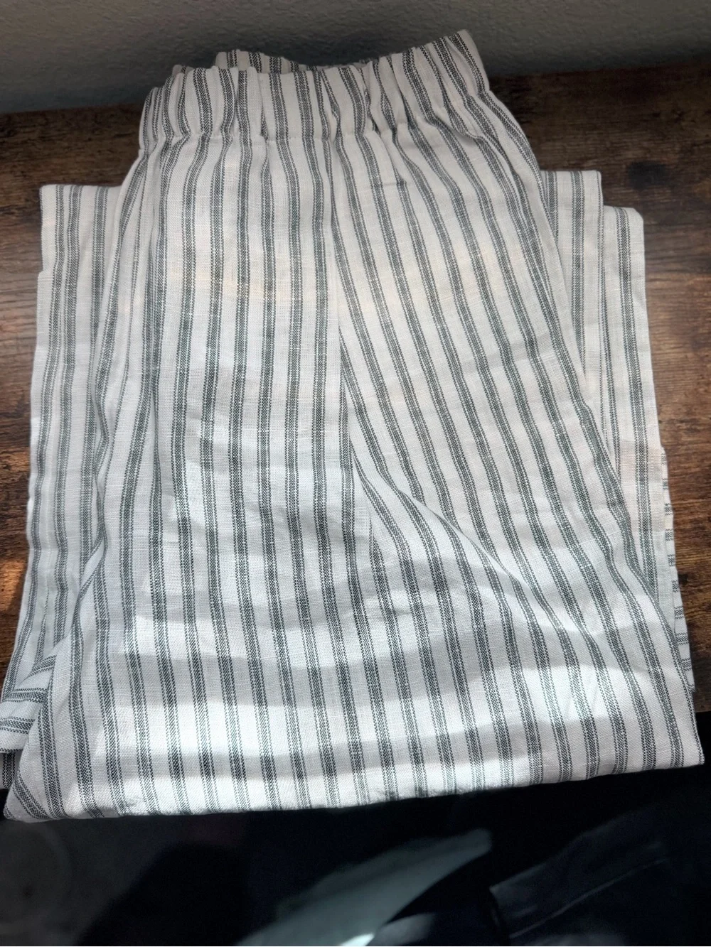 Reformation Fernando Linen Wide Leg Pant
